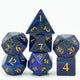 FBG Stone Dice: Lapis Lazuli - Engraved with Gold
