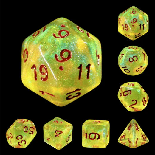 FBG Resin Dice: Limelight