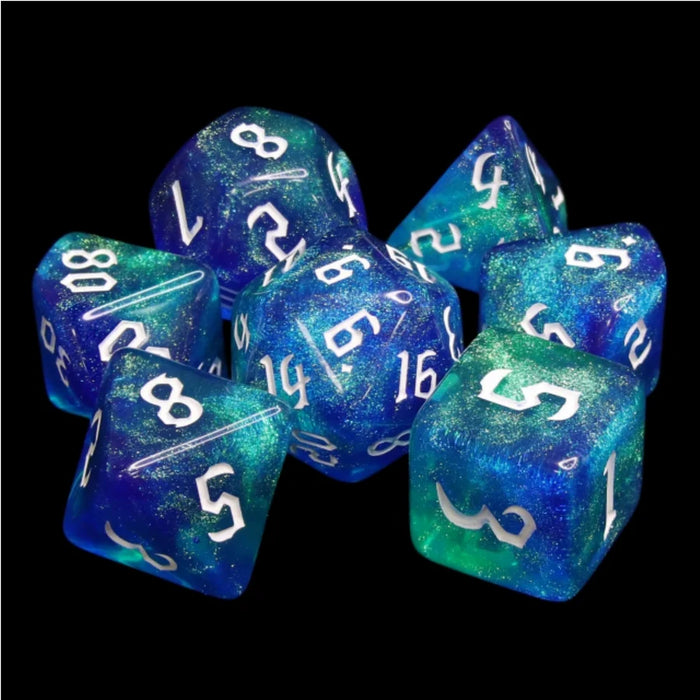 FBG Resin: Meteor Storms Dice Set
