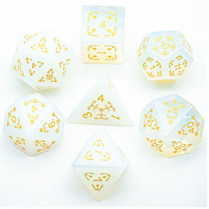 FBG Stone Dice: Opalite Sets