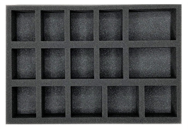 (Gen) 32mm 10 Medium 5 Large Troop Foam Tray (BFS-1.5)