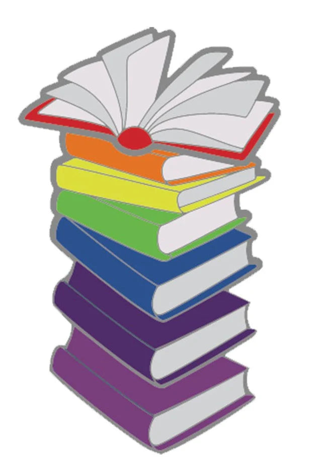 FBG: Pride Books Pins