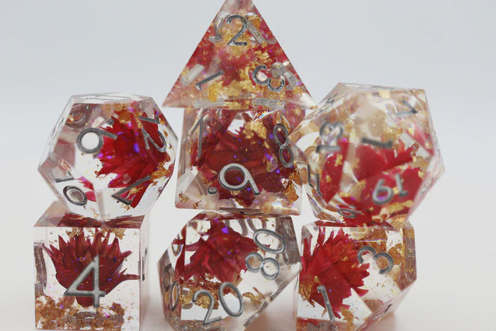 FBG -  Sharp Edge Resin RPG Dice Set