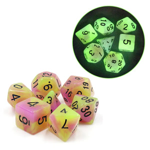 FBG: Glow in the Dark Dice Sets