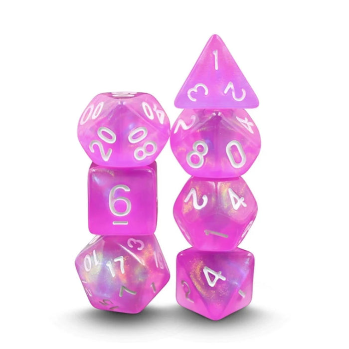 FBG Resin Dice Set: Dream in Bloom