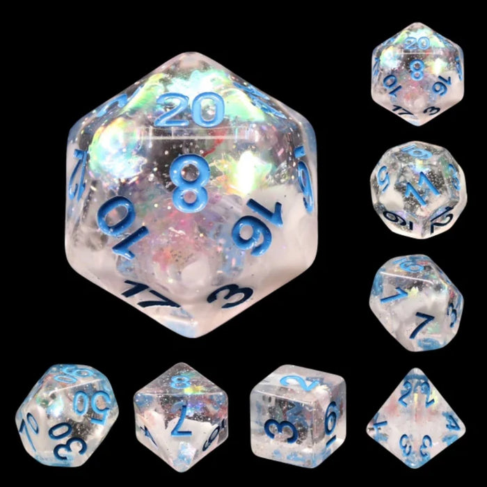Foam Brain: Blue Notes RPG Dice Set