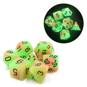 FBG: Glow in the Dark Dice Sets