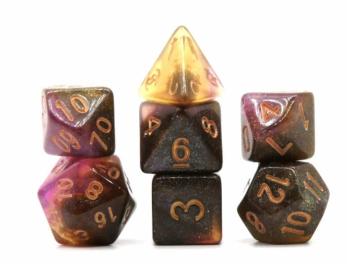 FBG Resin Dice Set: Unknown Nebula