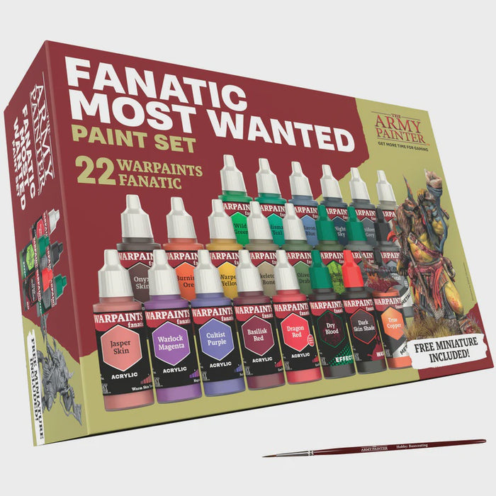 Warpaints Fanatic Most Wanted Paint Set