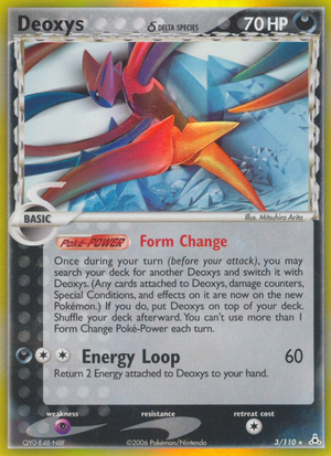 Deoxys (3/110) (Delta Species) [EX: Holon Phantoms]