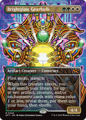 Brightglass Gearhulk (Borderless) [Aetherdrift]