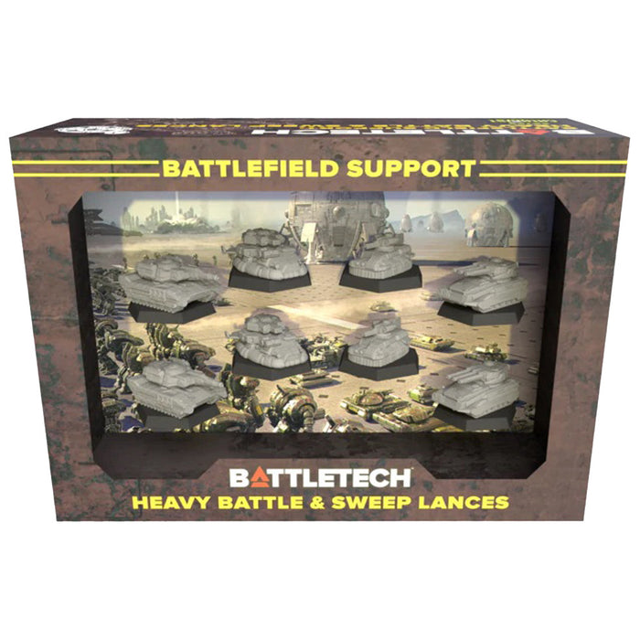 BattleTech: Mercenaries ForcePack - Battlefield Support Heavy Battle & Sweep Lances