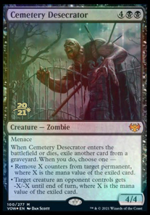 Cemetery Desecrator [Innistrad: Crimson Vow Prerelease Promos]