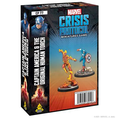 Marvel: Crisis Protocol - Captain America & The Original Human Torch