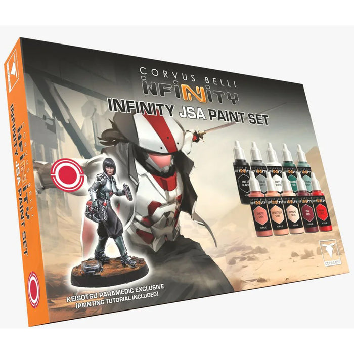 Infinity: JSA Paint Set with Exclusive Keisotsu Paramedic