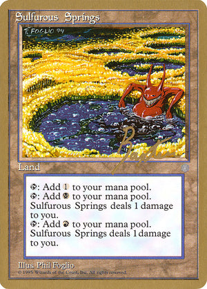 Sulfurous Springs (George Baxter) [Pro Tour Collector Set]