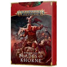 Warhammer: Age of Sigmar - Warscroll Cards: Blades of Khorne
