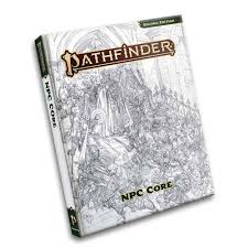 Pathfinder: Second Edition - NPC Core Hardcover [Sketch Cover]