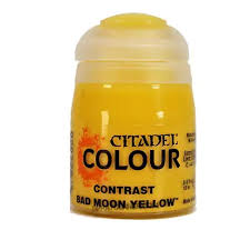 Citadel: Contrast Paints - Bad Moon Yellow