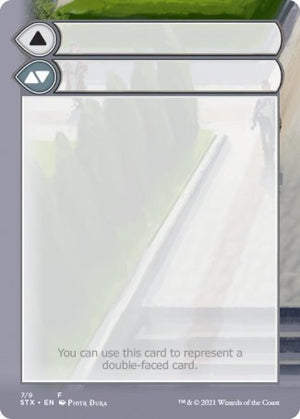Helper Card (7/9) [Strixhaven: School of Mages Tokens]