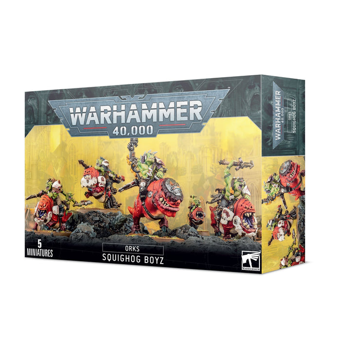 40k: Orks - Squighog Boyz