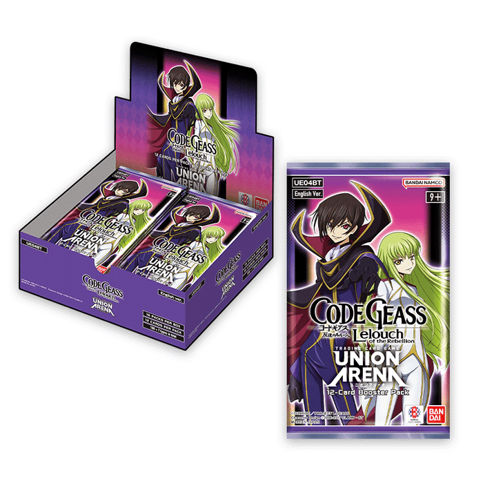Union Arena: Code Geass - [UE04BT] Lelouch of the Rebellion Booster Box