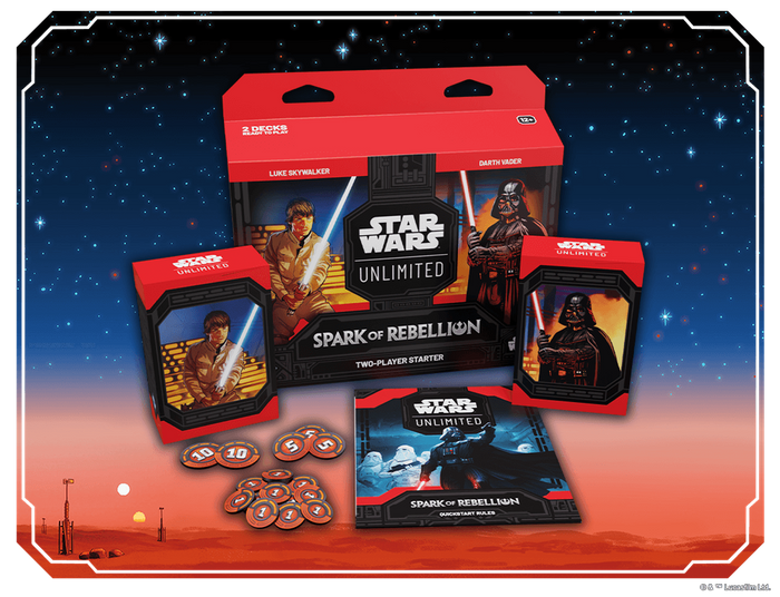 Star Wars Unlimited: Spark of Rebellion Two Player Starter
