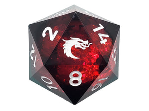 Old School Dice: Sharp Edge 35mm Dice - Liquid Infused