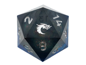 Old School Dice: Sharp Edge 35mm Dice - Liquid Infused