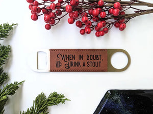 Emberglow Vegan Leather Bottle Openers