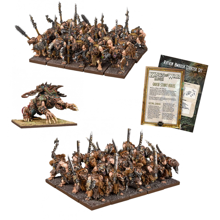 Kings of War: Ratkin - Ambush Starter Set
