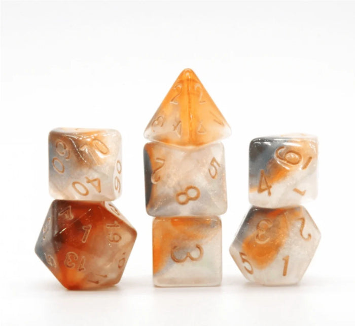 FBG Resin Dice Set: Rising Nebula