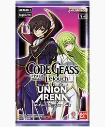 Union Arena TCG: Code Geass - [UE04BT] Lelouch of the Rebellion Booster Pack