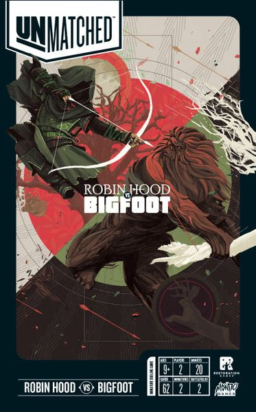 Unmatched Battle of Legends: Vol 2 - Robin Hood vs Bigfoot