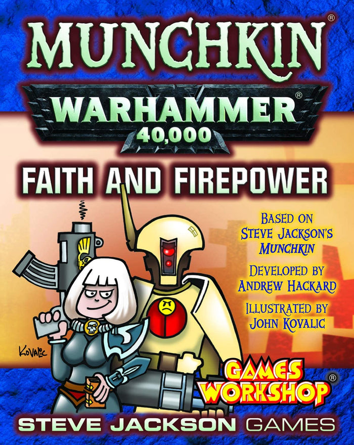 Munchkin: Warhammer 40k Faith and Firepower