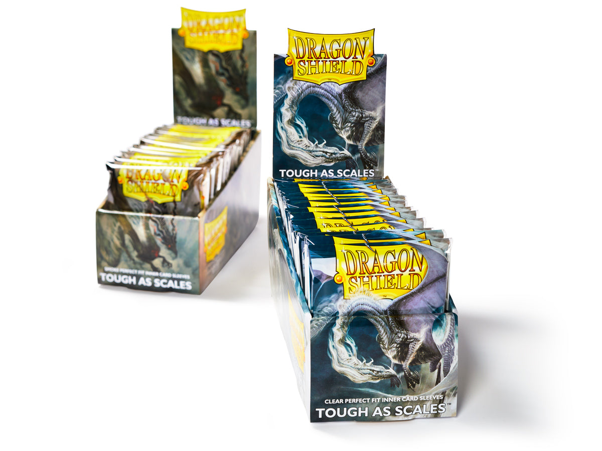 Dragon Shield Perfect Fit Clear Inner Sleeves, Standard Size, Toploading  (100) 5706569130015