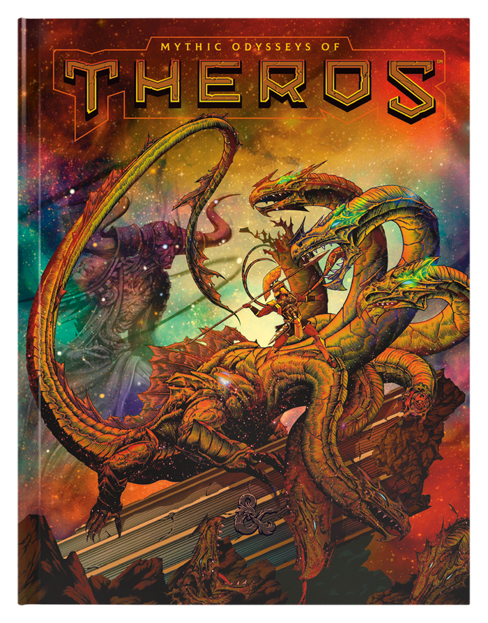D&D: Mythic Odysses of Theros Alt Cover