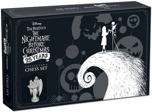 Nightmare Before Christmas 25 Years Collector's Chess Set