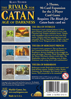 Rivals of Catan: Age of Darkness Expansion